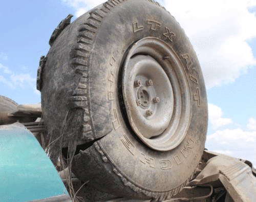 Tire Tread Separation
