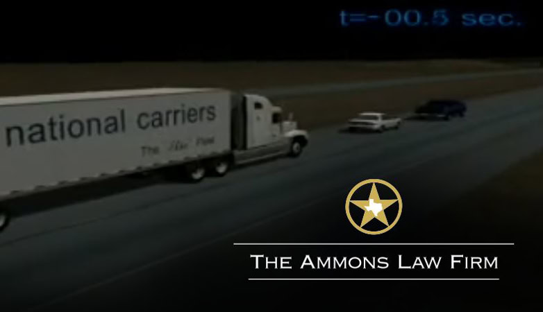 Animation of an 18- Wheeler Accident