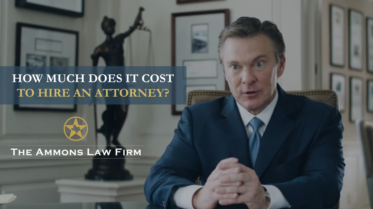 How Much Does It Cost To Hire The Ammons Law Firm?